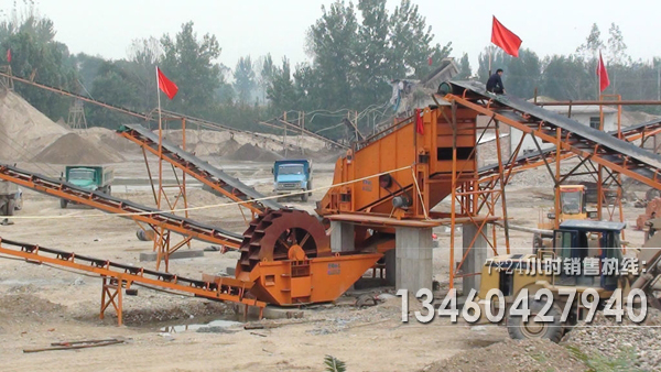 制砂生産線現場