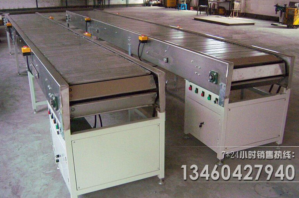 不鏽鋼鏈闆輸送機圖片