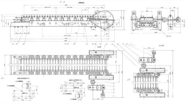 闆式給料機結構圖紙