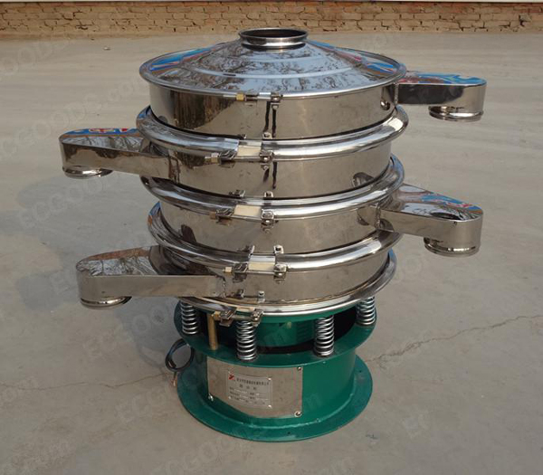 橡膠粉不鏽鋼振動篩分機廠家應用知識