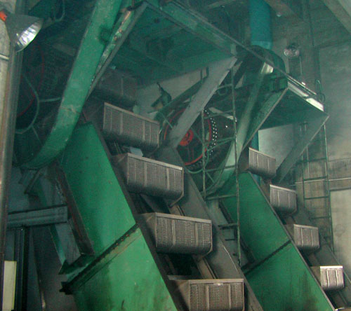 撈坑脫水鬥式提升機