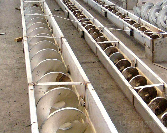 無軸螺旋輸送機