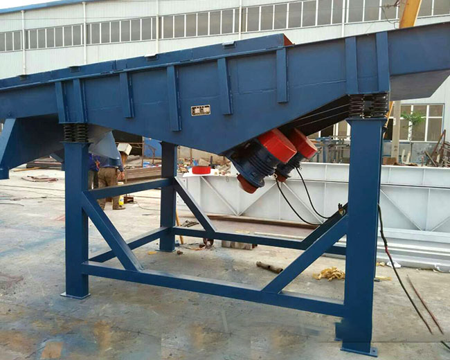 鈣粉篩是什麽形式的振動篩，多少錢？