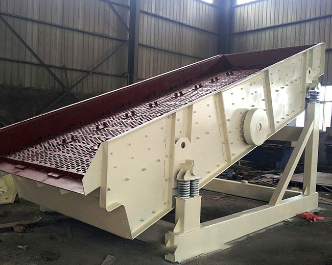 礦山振動篩積壓石粉怎麽處理，防堵篩網