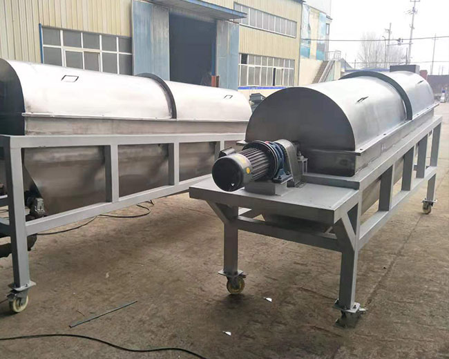 木粉滾筒篩使用有軸的合适還是無軸的