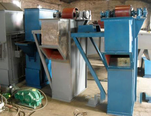 TD型鬥式提升機結構整機安裝方法及選用膠帶