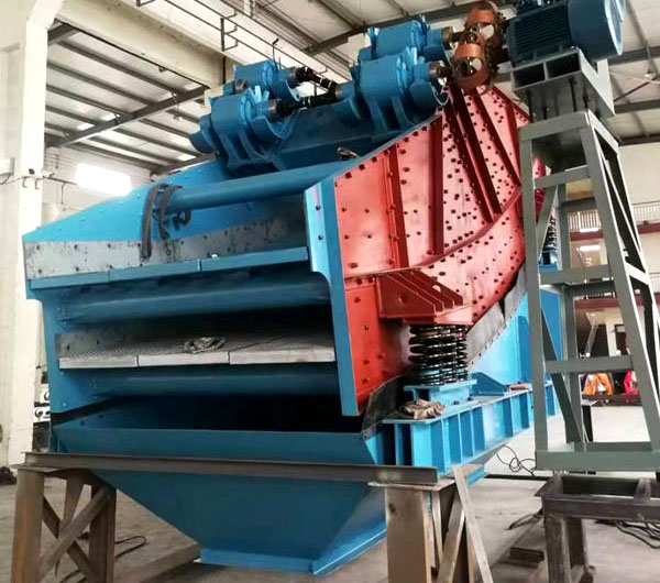 大型脫水篩-屬於激振器式高頻脫水篩