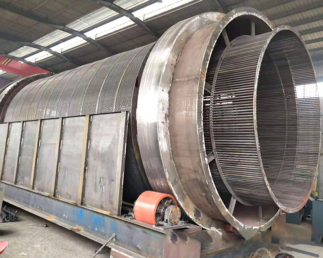 石料振動篩生産廠家篩網尺寸圖紙及安裝斜度