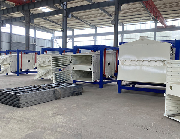 方形搖擺篩處理石油壓裂砂行業用，其他建議選擇弛張篩