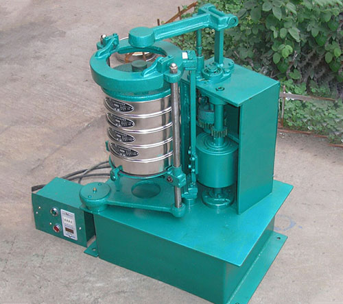 實驗室用振動篩是一種作爲測試網孔使用的篩分機