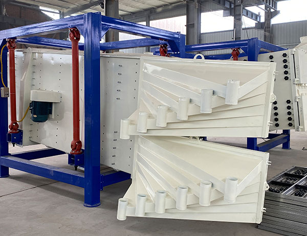 油田石英壓裂砂選用優質品質石英砂需採用方搖篩