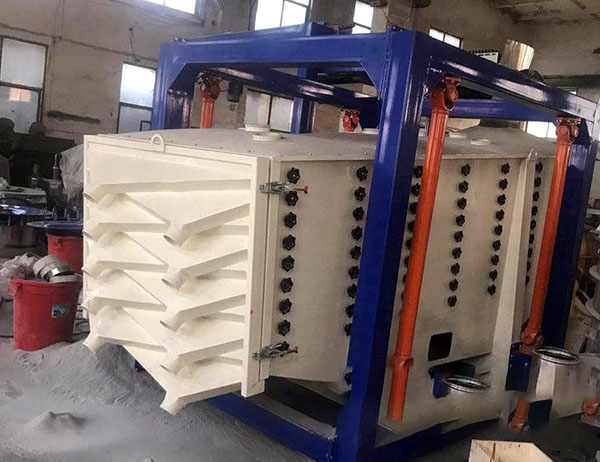 油田石英壓裂砂選用優質品質石英砂需採用方搖篩