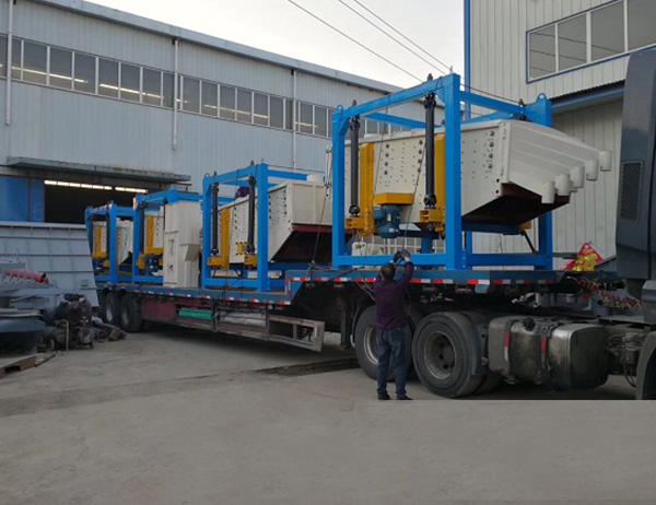 石英砂搖擺篩一般應用在闆材砂、石油砂、樹脂砂