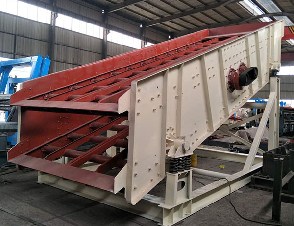 石灰石制砂生産線中使用圓振動篩進行分級的比較多