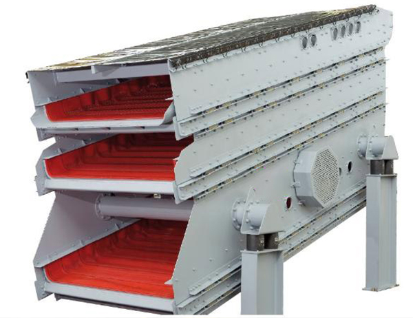 多層洗石篩可選用的 08mm的圓孔篩使用