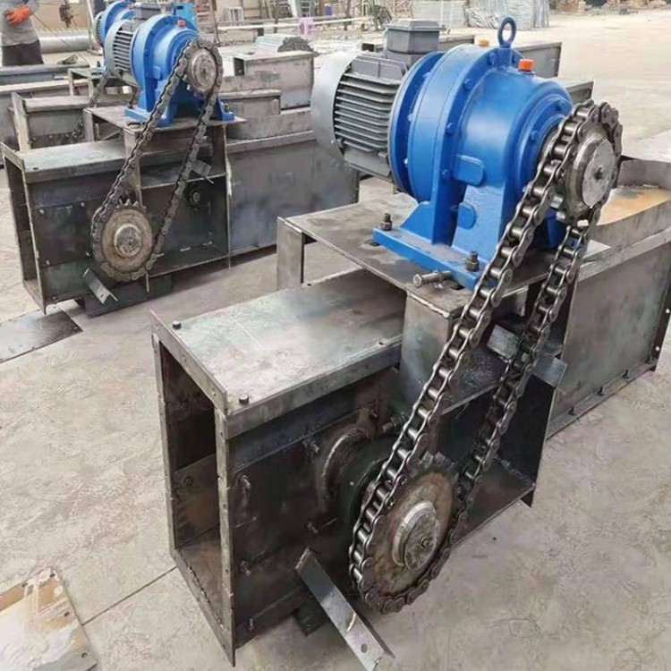 磷礦粉鏈闆式刮闆運料輸送機結構圖介紹